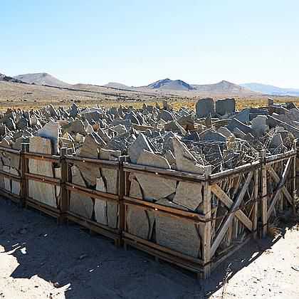 Storm Mountain 1 inch quartzite patio stone by the pallet