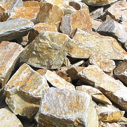 [QTAG1260] Autumn Gold Boulders 1-2' (Bulk)